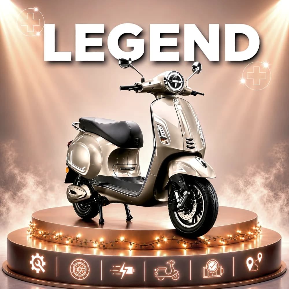 Stylish urban two wheeler